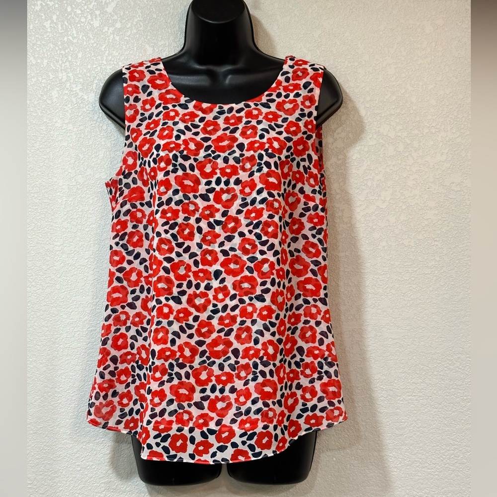 Cabi#5356 Flipside Blouse -Small